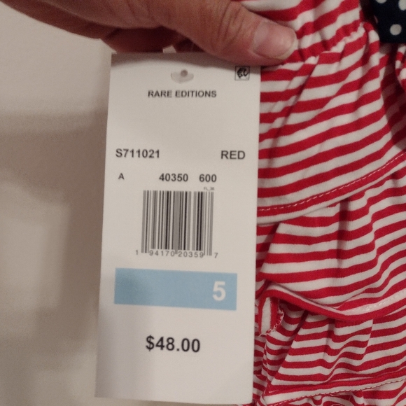 Red white and blue dress - Picture 3 of 3